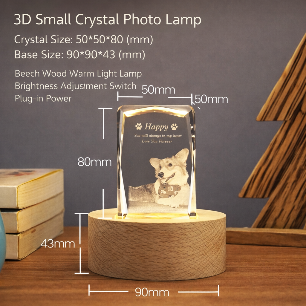 Mini Crystal Night Light