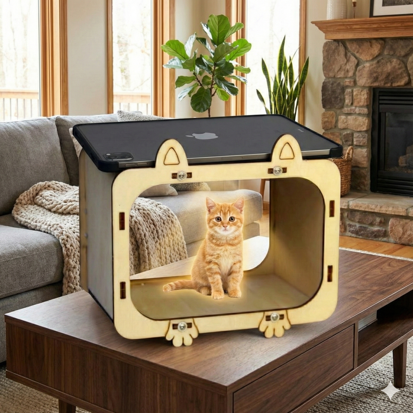 3D Pet Projecting Box - mobile device required