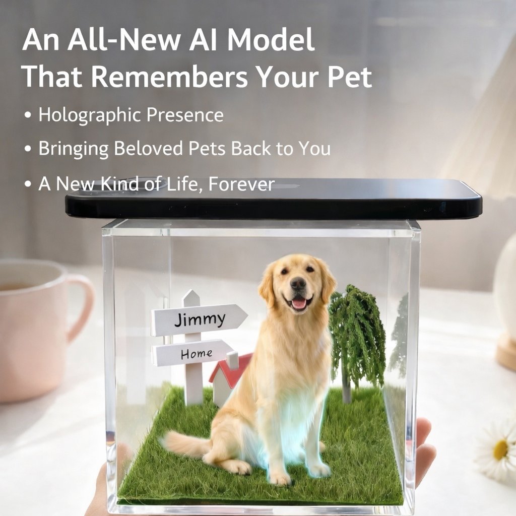 Holographic Pet Home - mobile device required