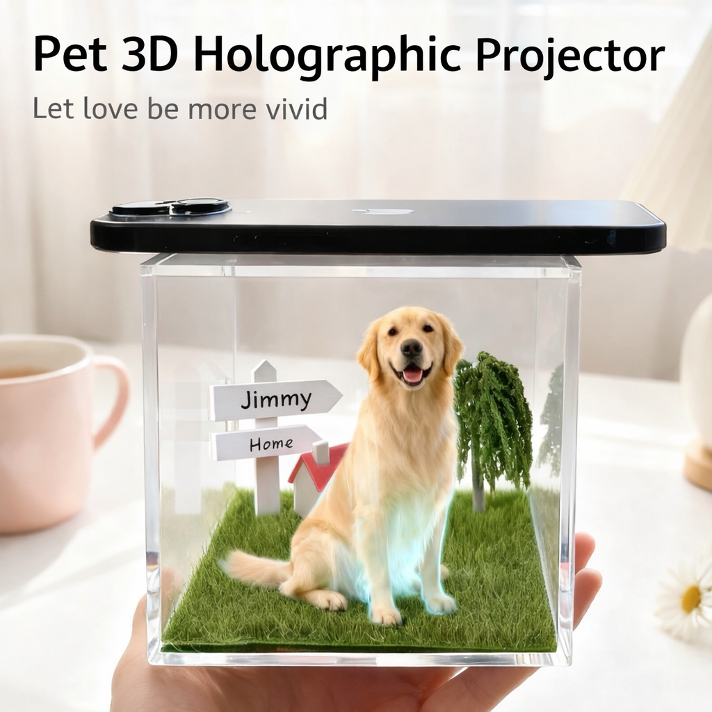 Holographic Pet Home - mobile device required
