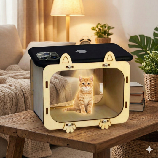 3D Pet Projecting Box - mobile device required