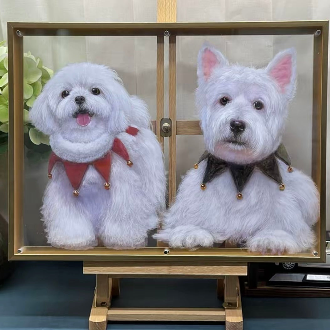 Multi-Layer Glass Painting (3D)