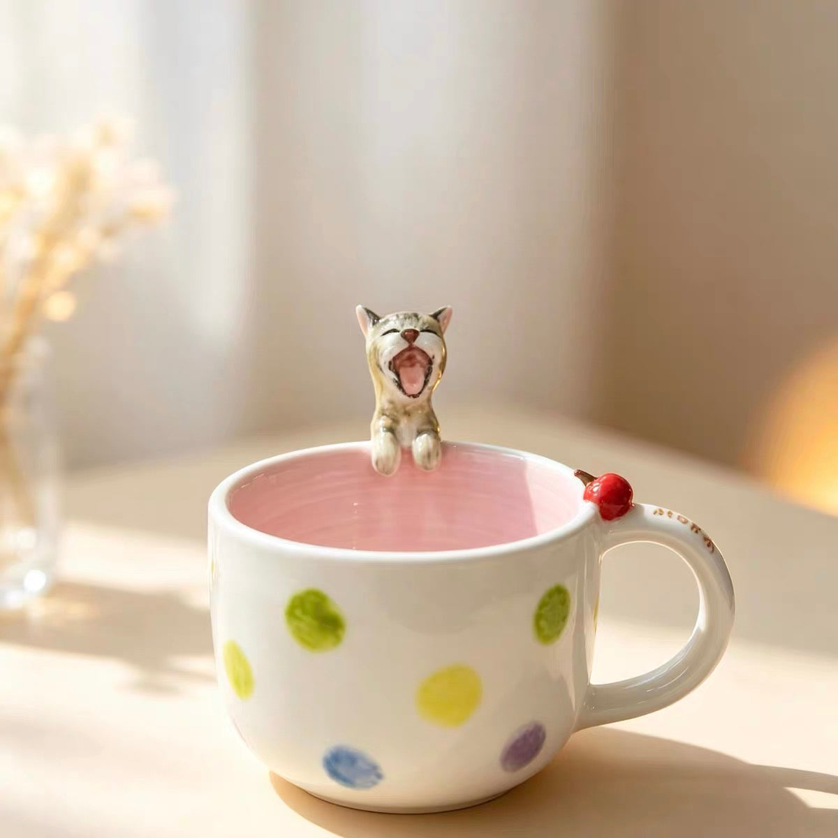 Custom Full‑Body Perched Pet Mug