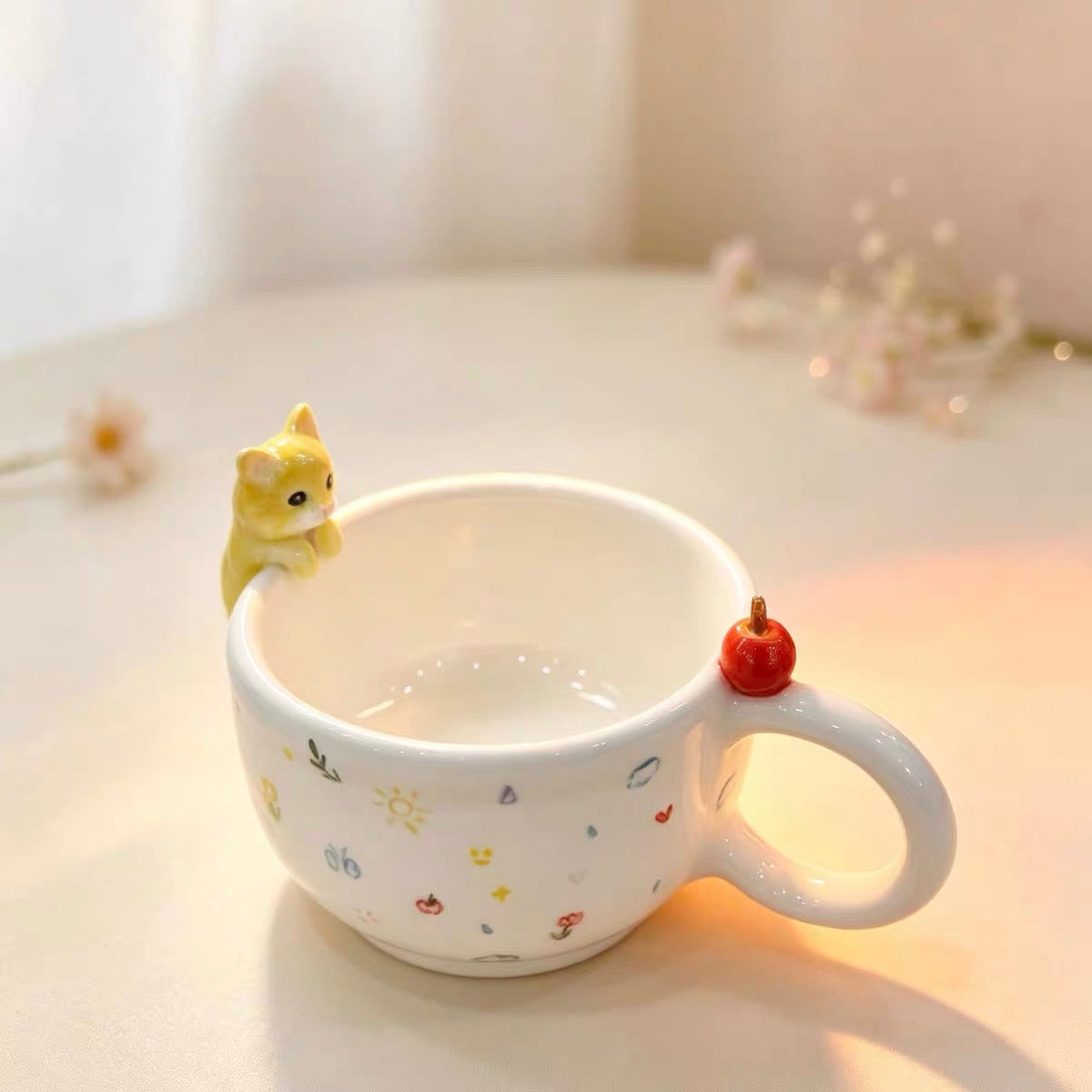 Custom Full‑Body Perched Pet Mug