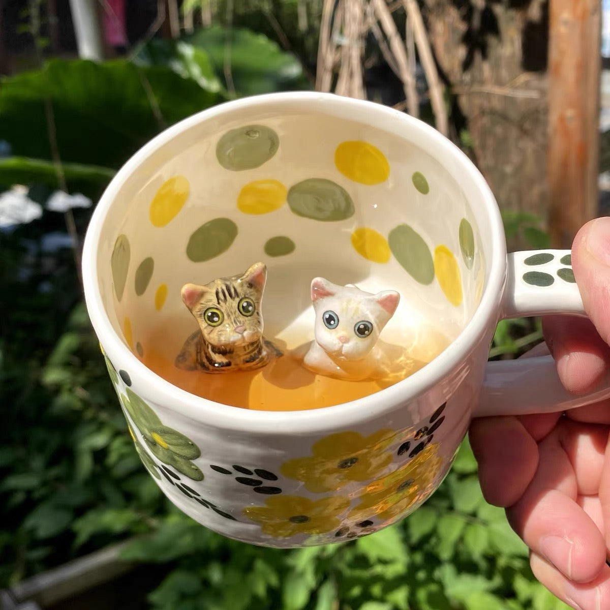 Custom Full‑Body Pet Inside Mug