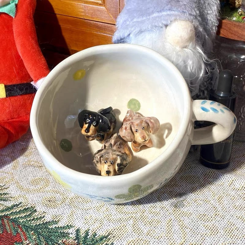 Custom Full‑Body Pet Inside Mug